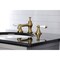 Kingston Brass KC7067PL Vintage 8" Widespread Bathroom Faucet, Brushed Brass KC7067PL - alternate 4